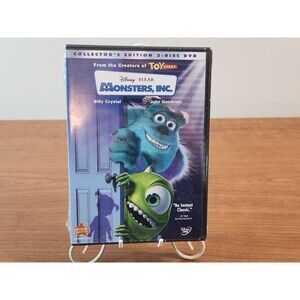 Monsters, Inc. DVD 2002 Disney Pixar Collector’s Edition New Factory Sealed
